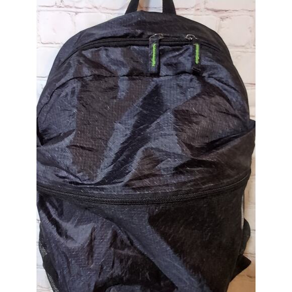 Travelon Clean Packable Backpack SILVADUR Treated Gray Heather Nylon NWOT - Picture 5 of 12